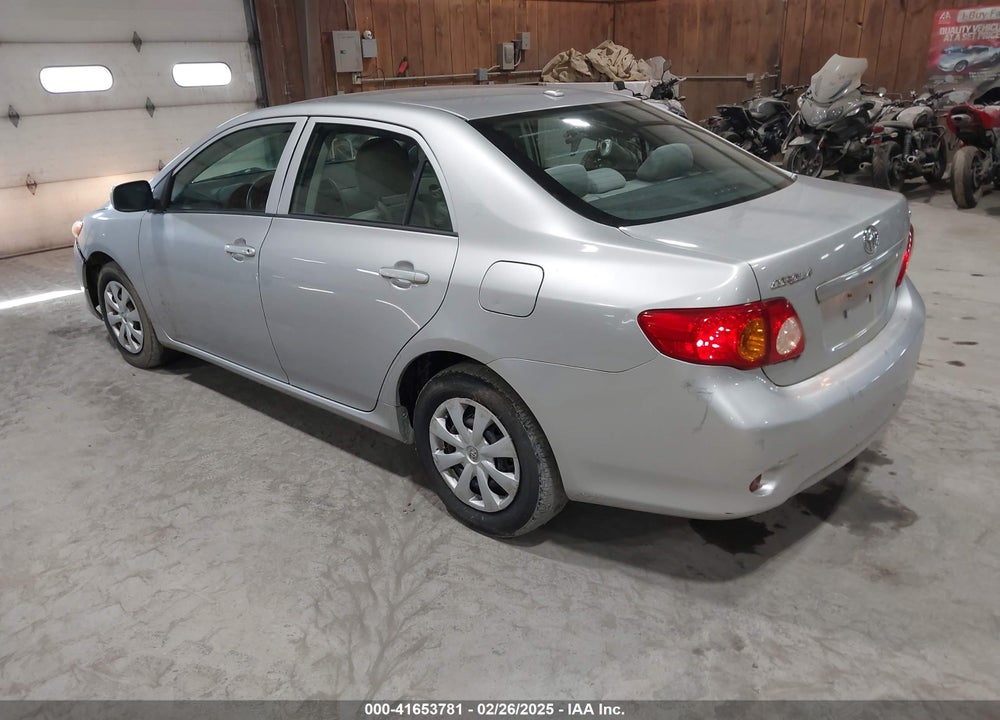 2009 TOYOTA COROLLA LE VIN: 2T1BU40E69C155803