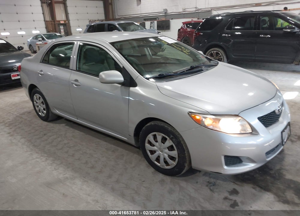 2009 TOYOTA COROLLA LE VIN: 2T1BU40E69C155803