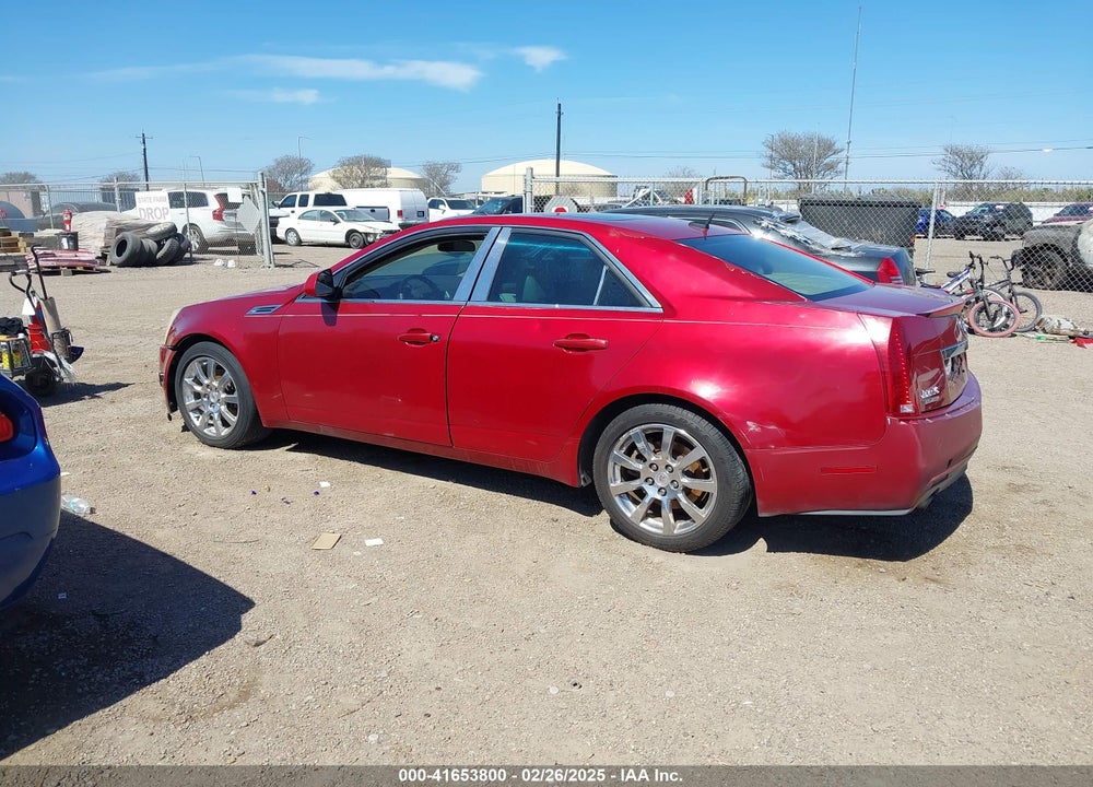 2008 CADILLAC CTS VIN: 1G6DV57V880214749