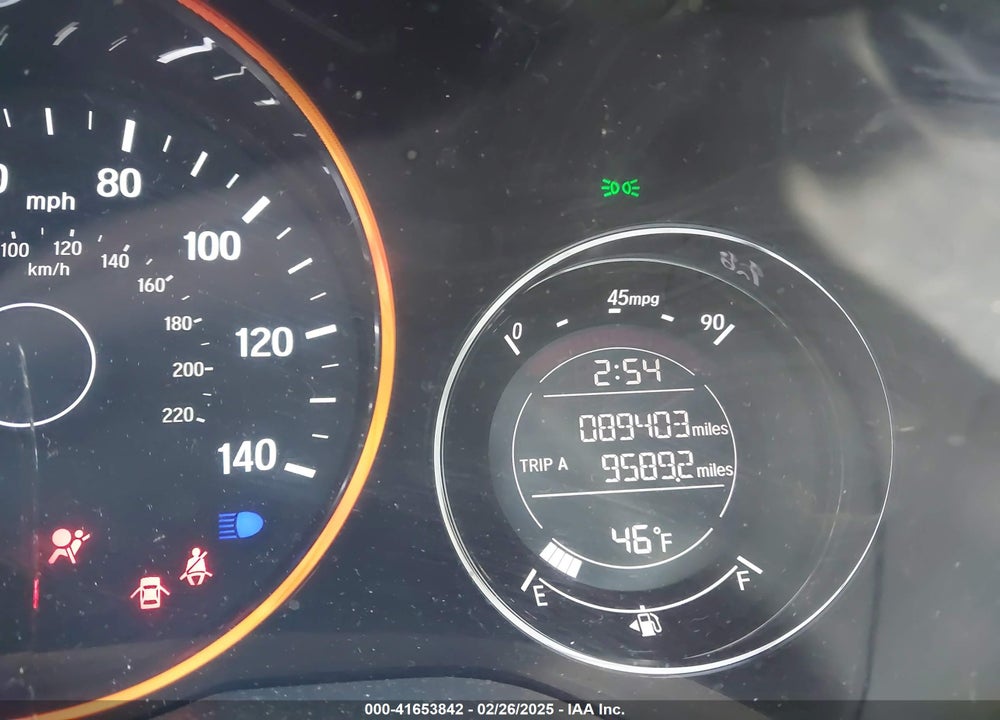 2016 HONDA HR-V EX VIN: 3CZRU6H52GM725762