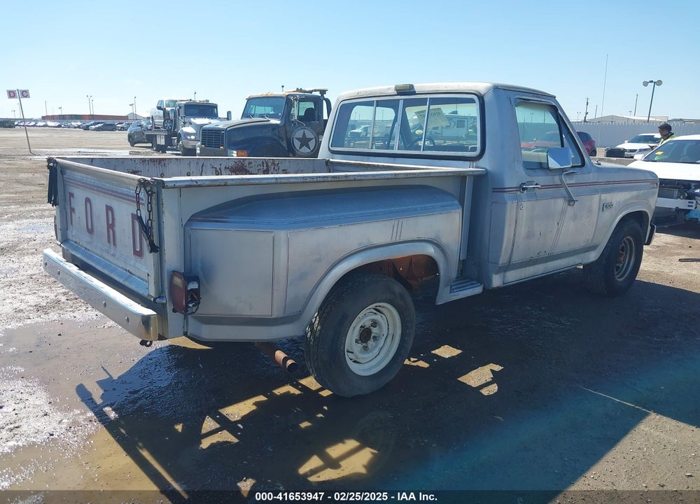 1983 FORD F100 VIN: 2FTCF10Y2DCA24726