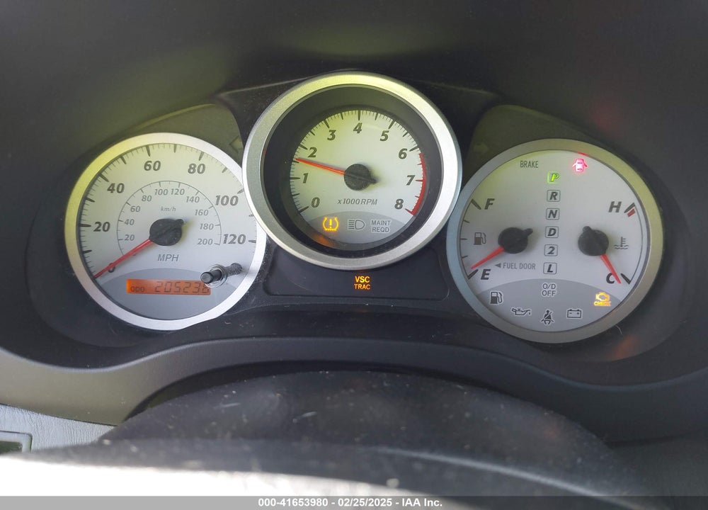 2005 TOYOTA RAV4 VIN: JTEHD20V550059210