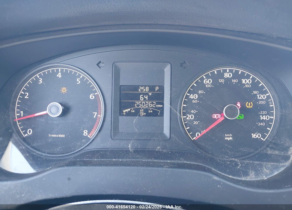 2011 VOLKSWAGEN JETTA 2.5L SE VIN: 3VWDX7AJ9BM321156