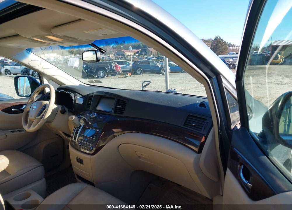 2011 NISSAN QUEST SL VIN: JN8AE2KP9B9011335