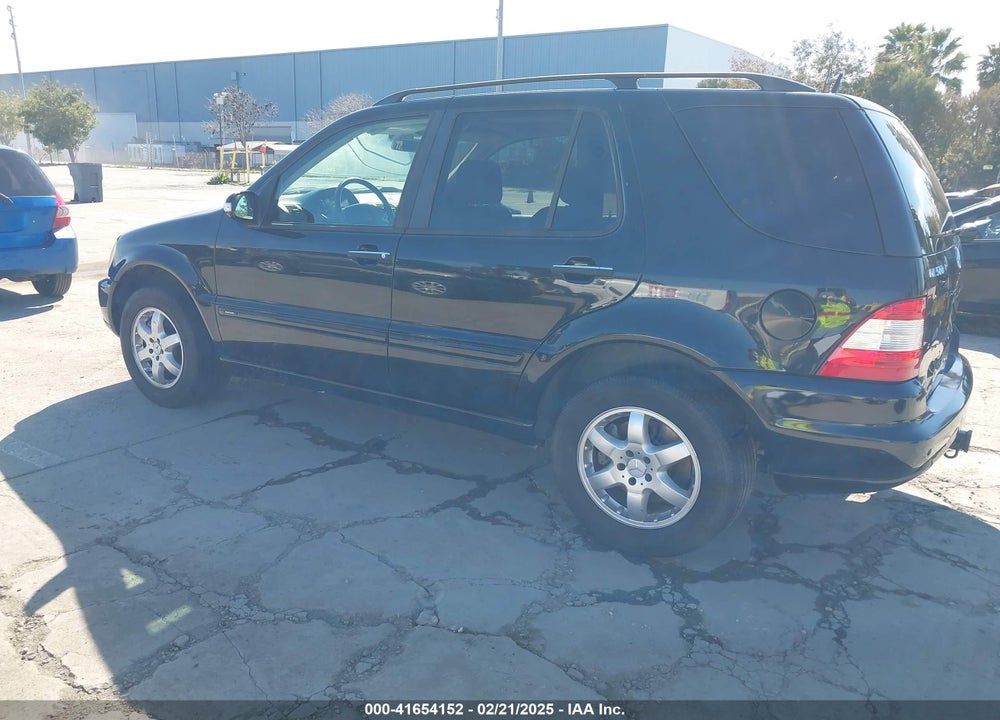 2004 MERCEDES-BENZ ML 500 4MATIC VIN: 4JGAB75E14A507996