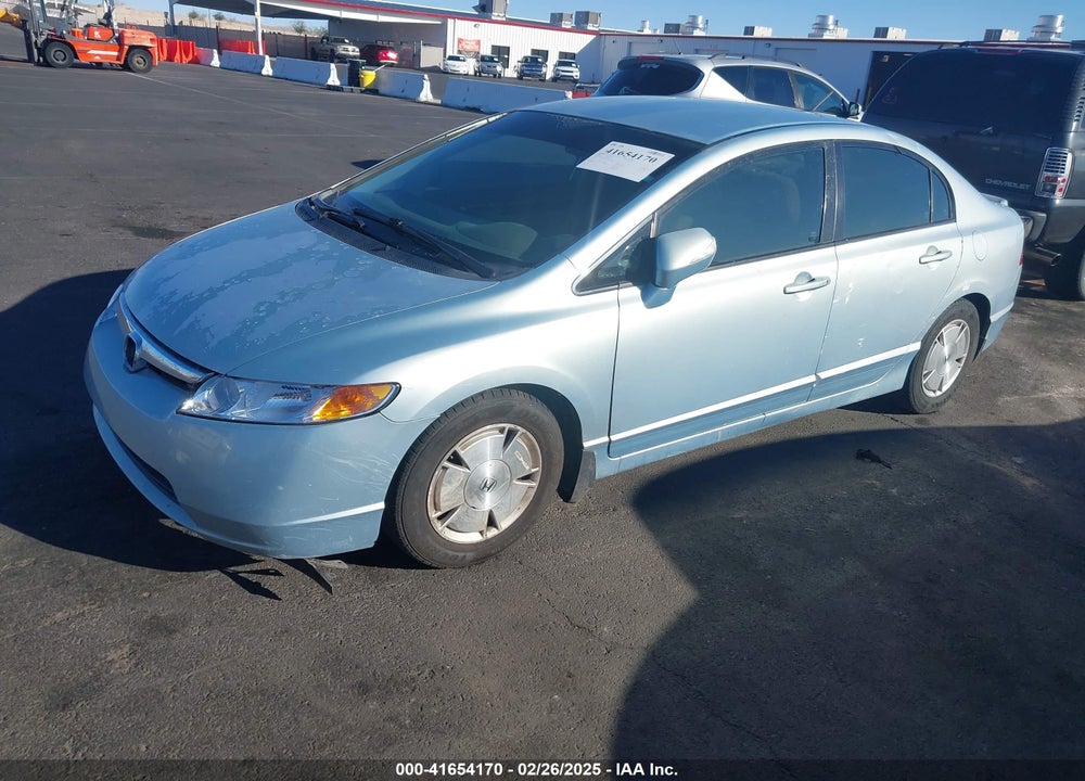 2008 HONDA CIVIC HYBRID VIN: JHMFA36278S014610