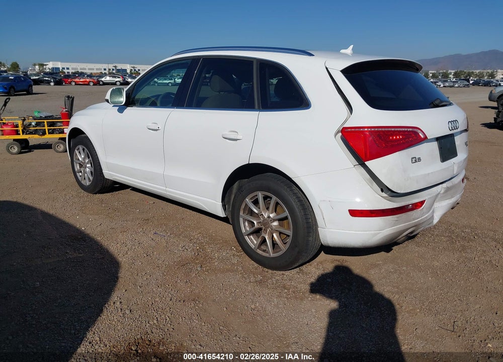2012 AUDI Q5 2.0T PREMIUM VIN: WA1LFAFP1CA025875