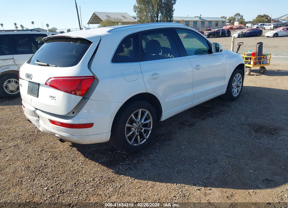 2012 AUDI Q5 2.0T PREMIUM VIN: WA1LFAFP1CA025875