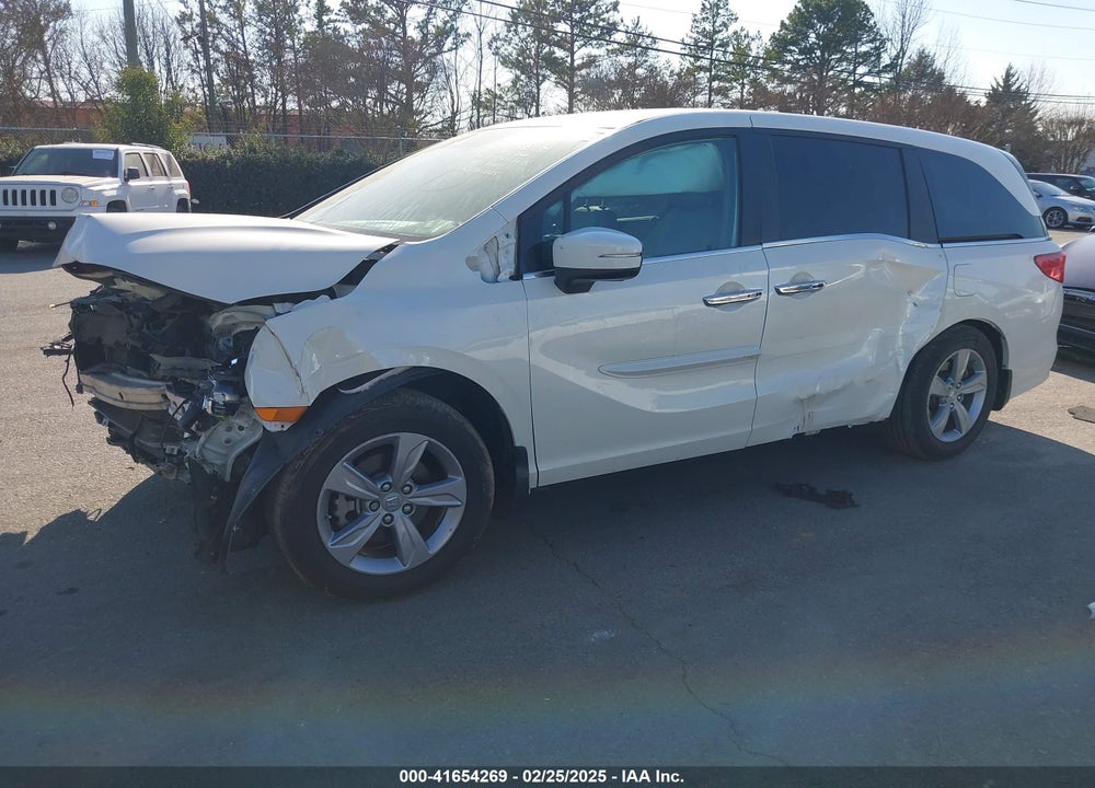 2018 HONDA ODYSSEY EX-L VIN: 5FNRL6H79JB014419