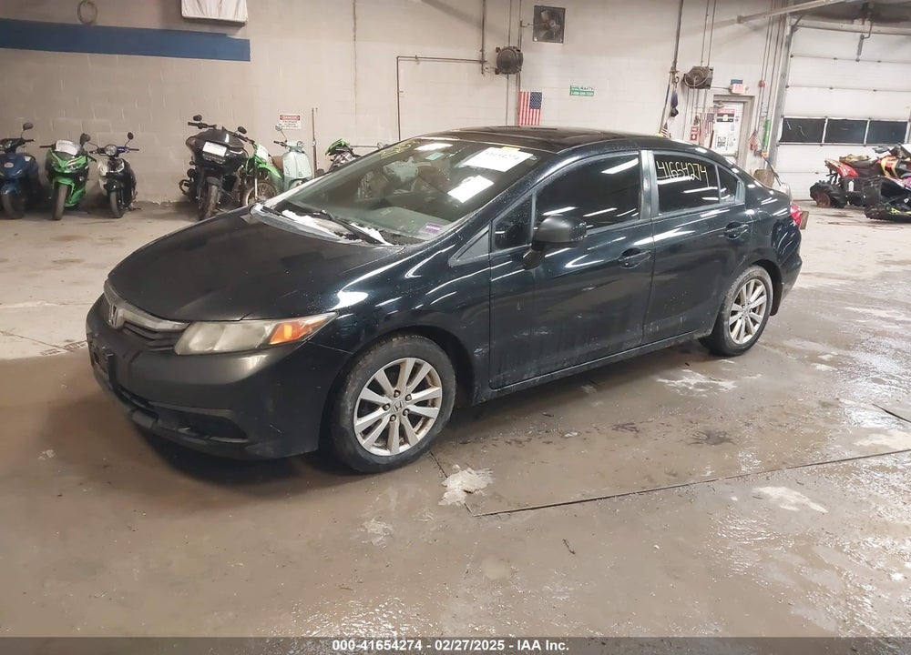 2012 HONDA CIVIC VIN: 2HGFB2F97CH321413