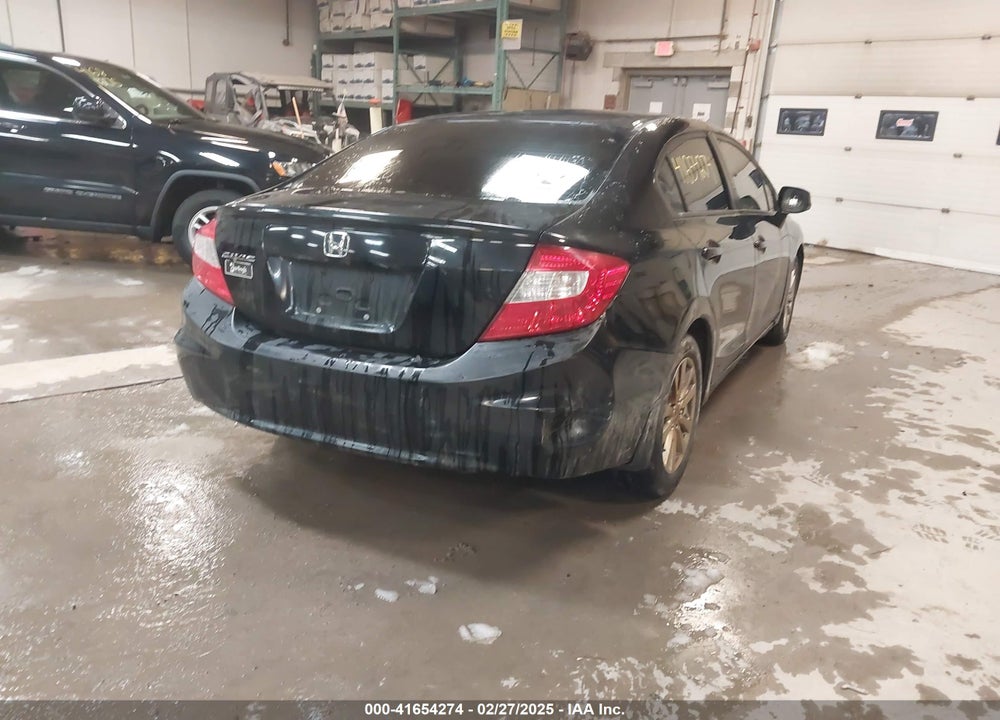 2012 HONDA CIVIC VIN: 2HGFB2F97CH321413