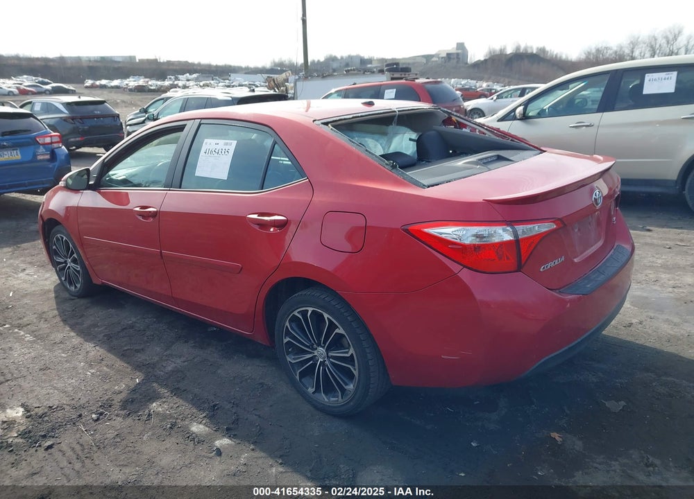 2016 TOYOTA COROLLA VIN: 2T1BURHE9GC525253