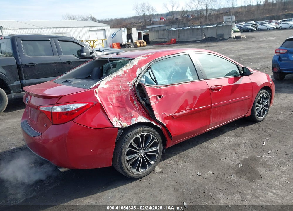 2016 TOYOTA COROLLA VIN: 2T1BURHE9GC525253