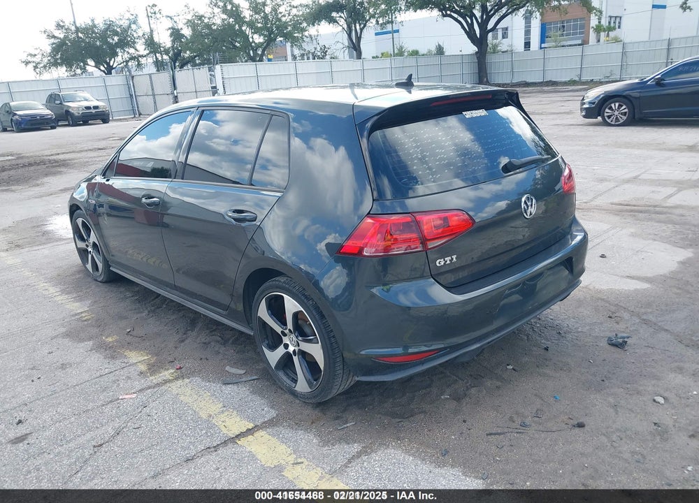 2017 VOLKSWAGEN GTI VIN: 3VW4T7AU8HM065610