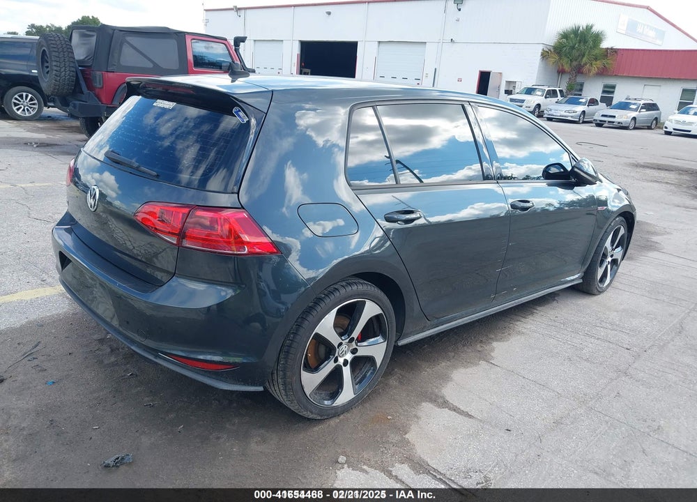 2017 VOLKSWAGEN GTI VIN: 3VW4T7AU8HM065610