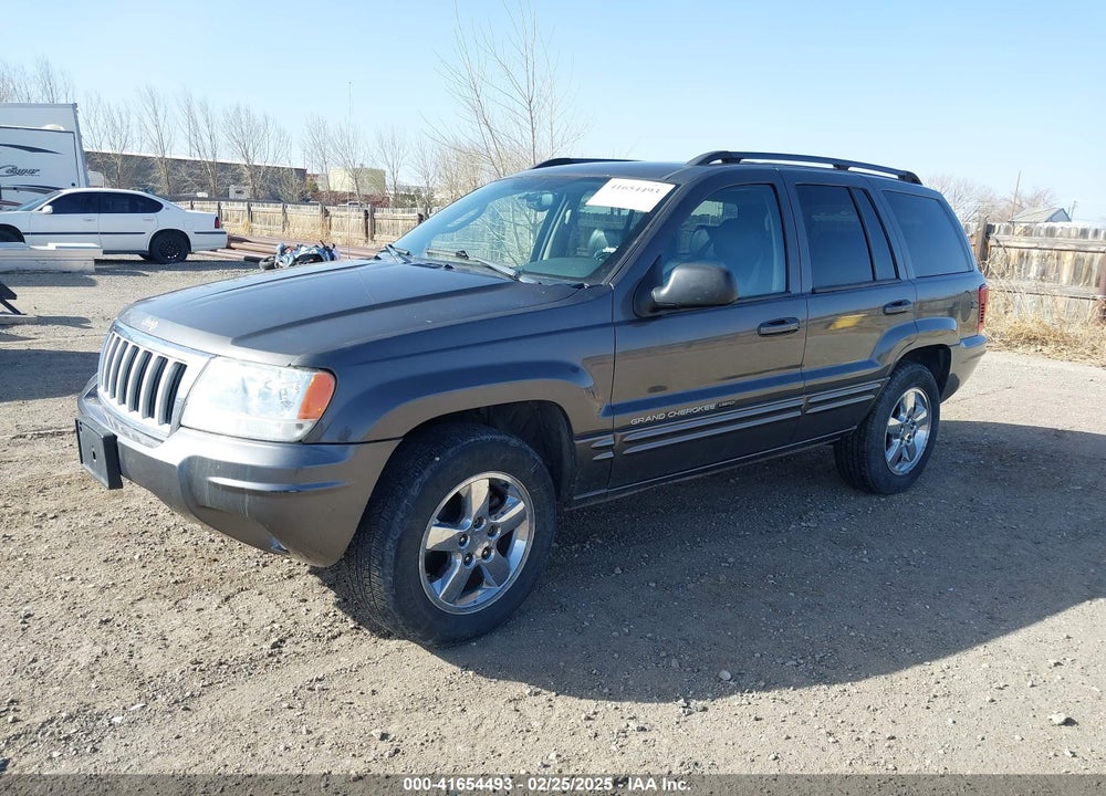 2004 JEEP GRAND CHEROKEE LIMITED VIN: 1J4GX58N04C422940