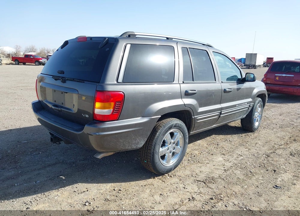 2004 JEEP GRAND CHEROKEE LIMITED VIN: 1J4GX58N04C422940