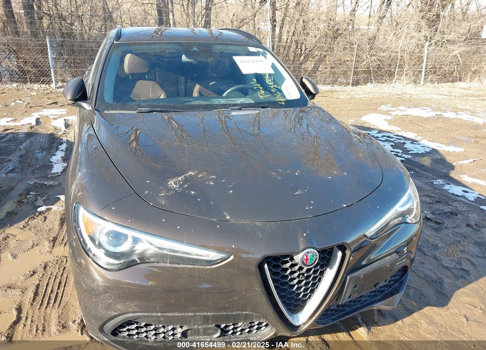 2018 ALFA ROMEO STELVIO SPORT AWD VIN: ZASFAKPN6J7B82081