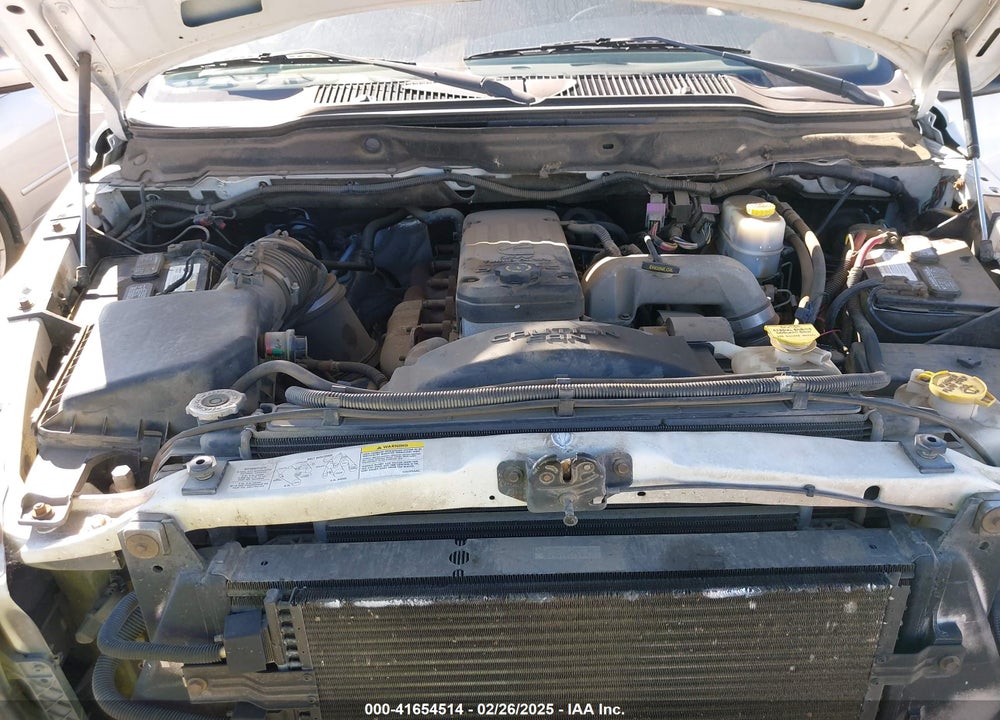 2004 DODGE RAM 2500 ST VIN: 3D7KA28604G133004