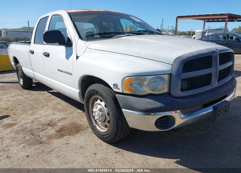 2004 DODGE RAM 2500 ST VIN: 3D7KA28604G133004