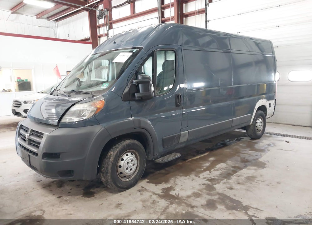 2018 RAM PROMASTER 2500 HIGH ROOF 159 WB VIN: 3C6TRVDG2JE160937