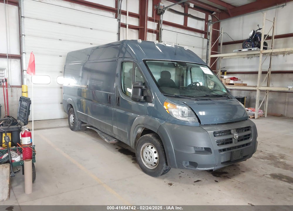 2018 RAM PROMASTER 2500 HIGH ROOF 159 WB VIN: 3C6TRVDG2JE160937