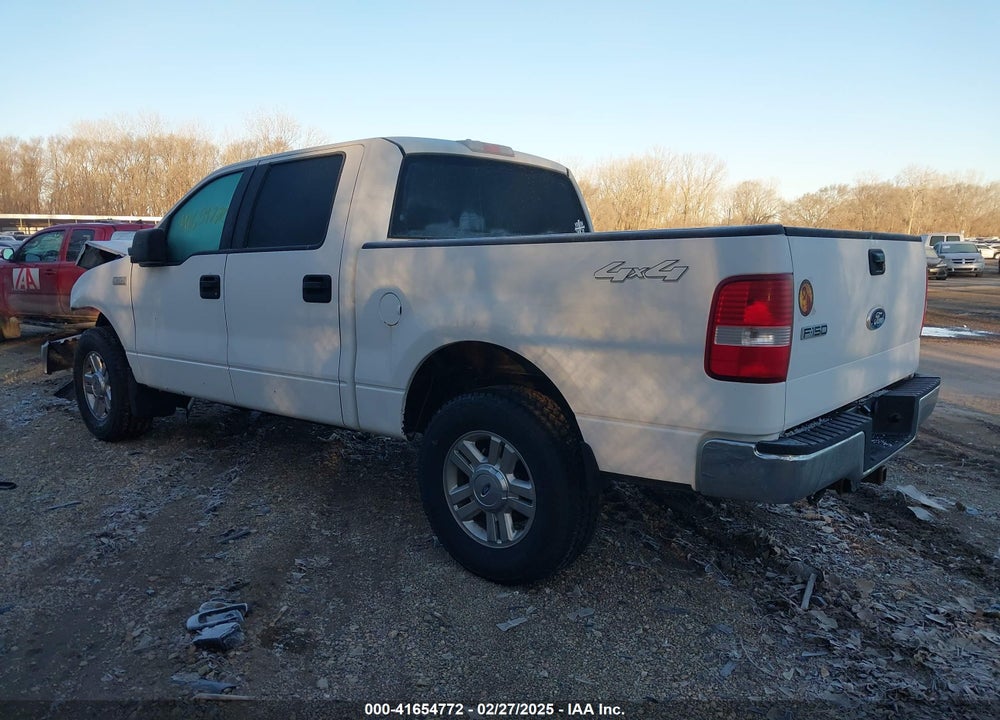 2008 FORD F-150 VIN: 1FTPW14568FB11119
