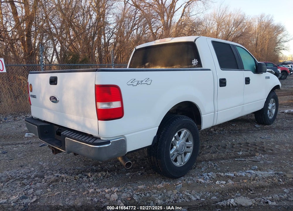 2008 FORD F-150 VIN: 1FTPW14568FB11119
