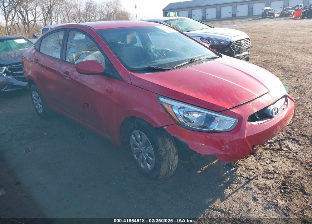 2016 HYUNDAI ACCENT SE VIN: KMHCT4AE9GU077437