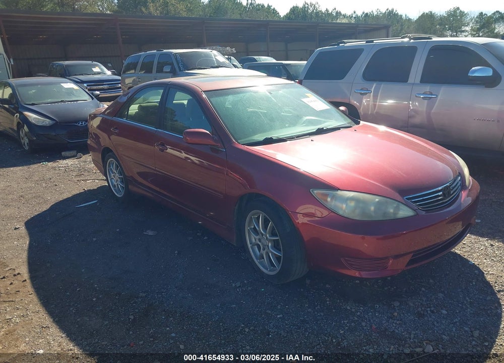 2005 TOYOTA CAMRY VIN: 4T1BE32K35U087186