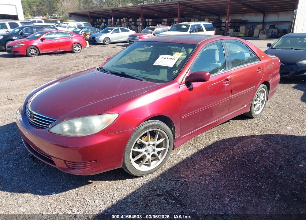 2005 TOYOTA CAMRY VIN: 4T1BE32K35U087186