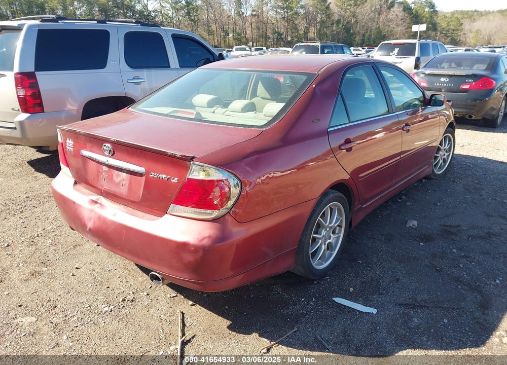 2005 TOYOTA CAMRY VIN: 4T1BE32K35U087186