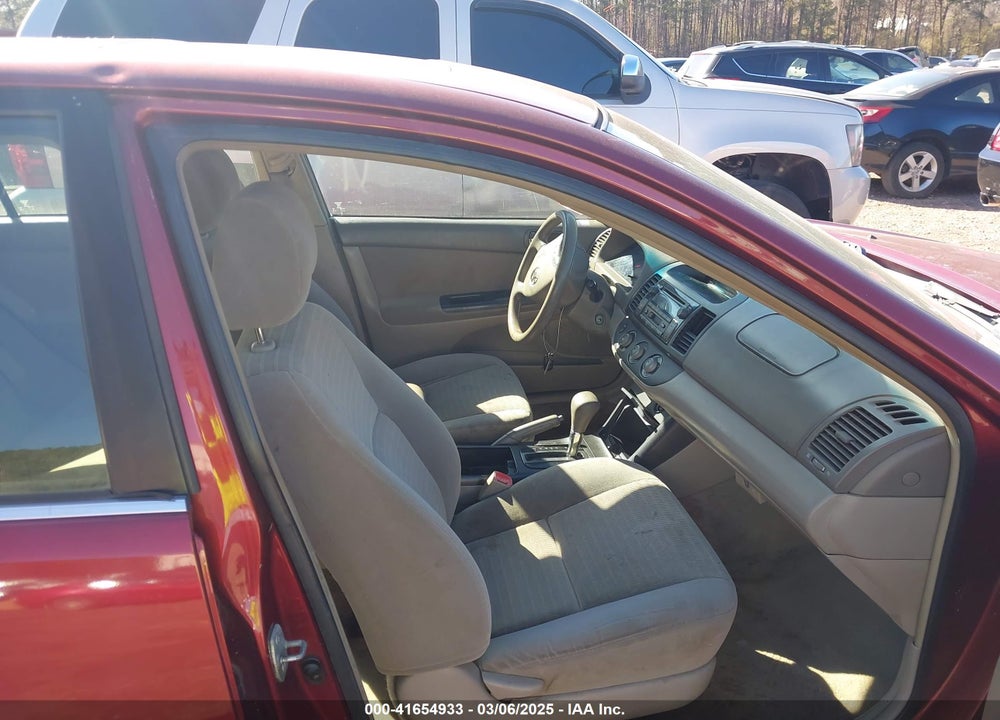 2005 TOYOTA CAMRY VIN: 4T1BE32K35U087186