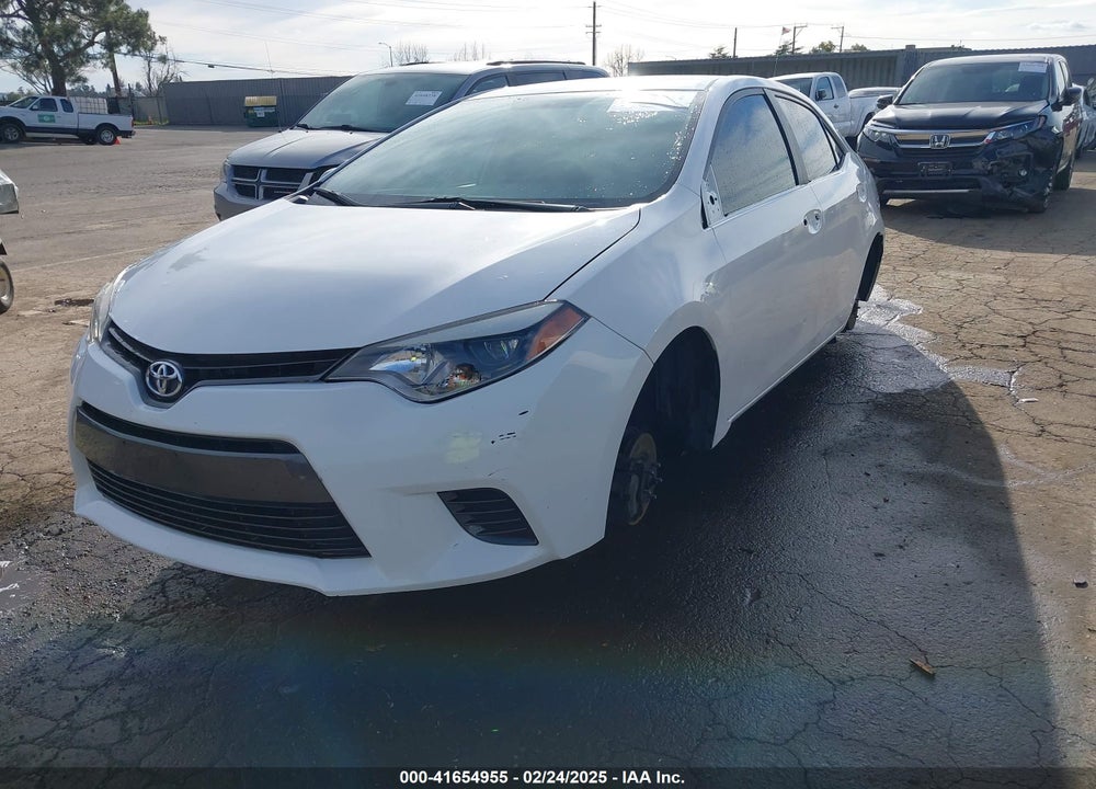 2015 TOYOTA COROLLA LE VIN: 5YFBURHE5FP287285