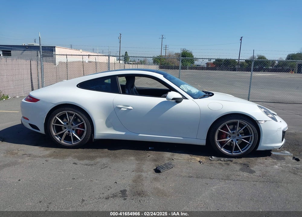 2017 PORSCHE 911 VIN: WP0AA2A91HS107570