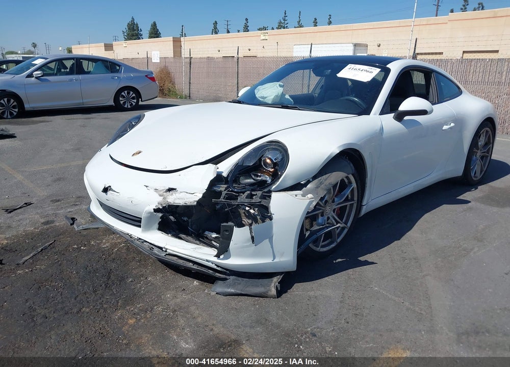 2017 PORSCHE 911 VIN: WP0AA2A91HS107570