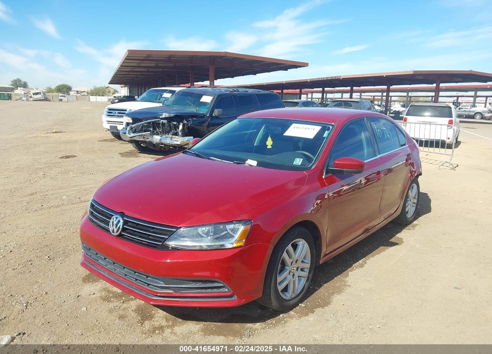 2017 VOLKSWAGEN JETTA VIN: 3VW2B7AJ2HM207207