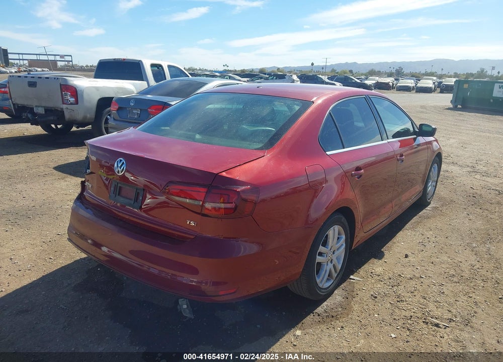 2017 VOLKSWAGEN JETTA VIN: 3VW2B7AJ2HM207207