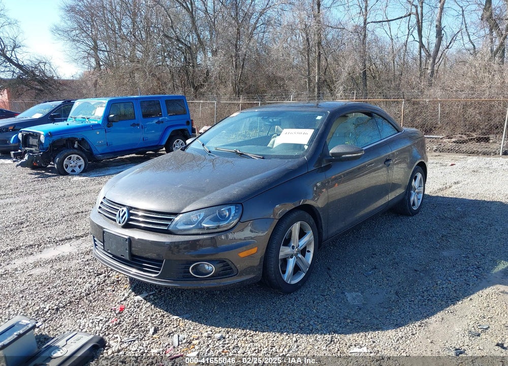 2012 VOLKSWAGEN EOS LUX VIN: WVWFW7AH1CV005110