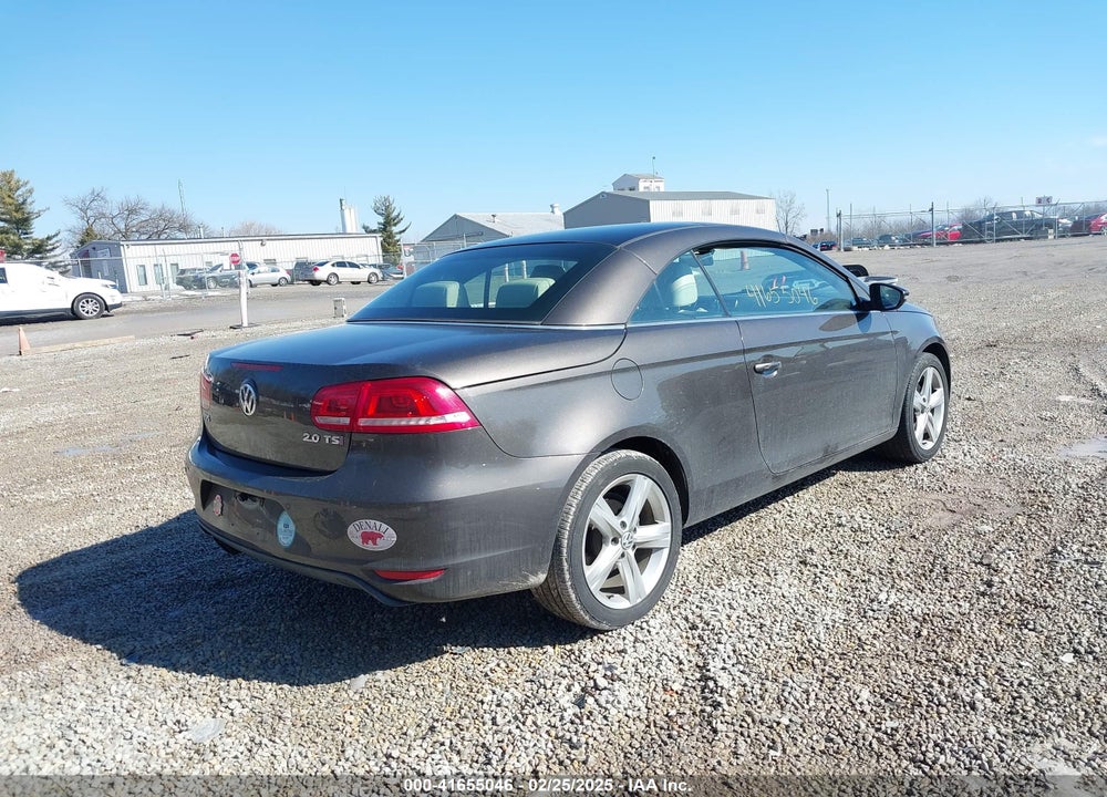 2012 VOLKSWAGEN EOS LUX VIN: WVWFW7AH1CV005110