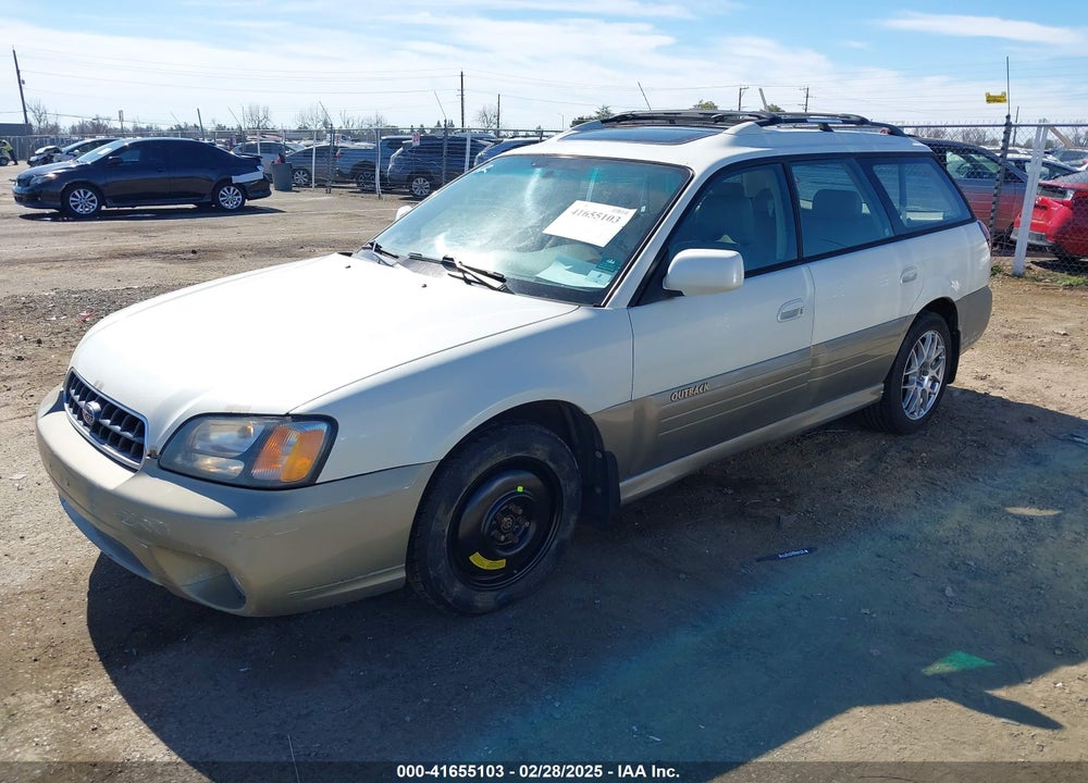 2003 SUBARU OUTBACK LIMITED VIN: 4S3BH686037637074
