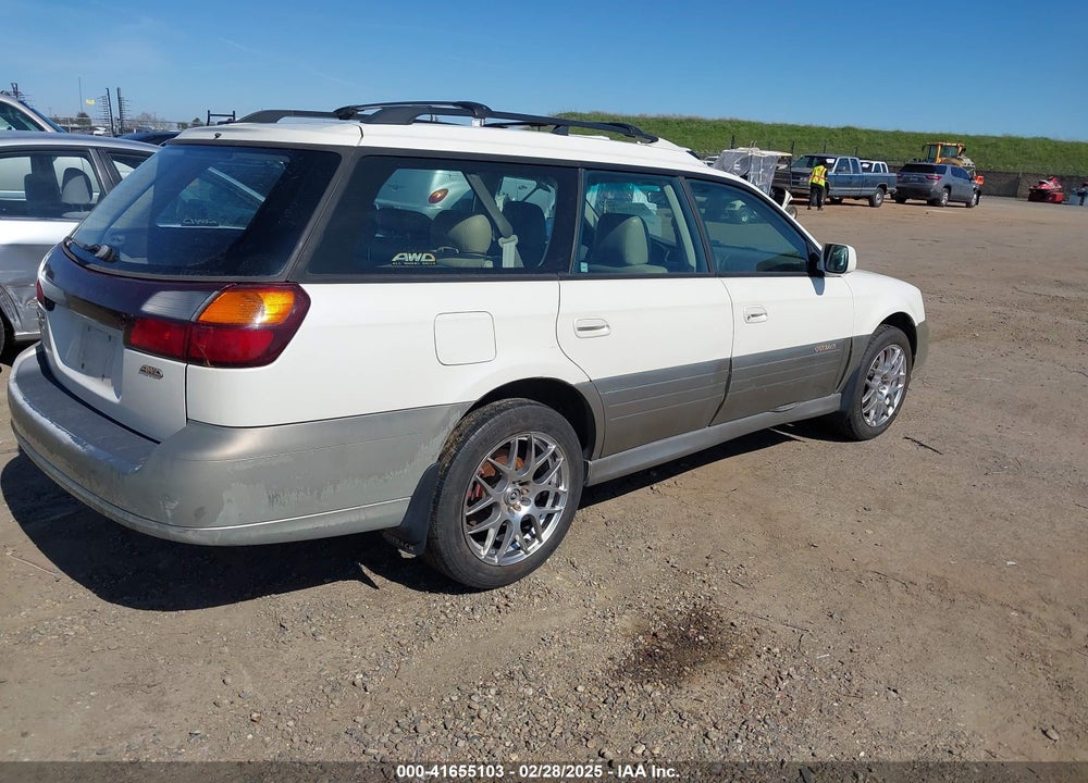 2003 SUBARU OUTBACK LIMITED VIN: 4S3BH686037637074