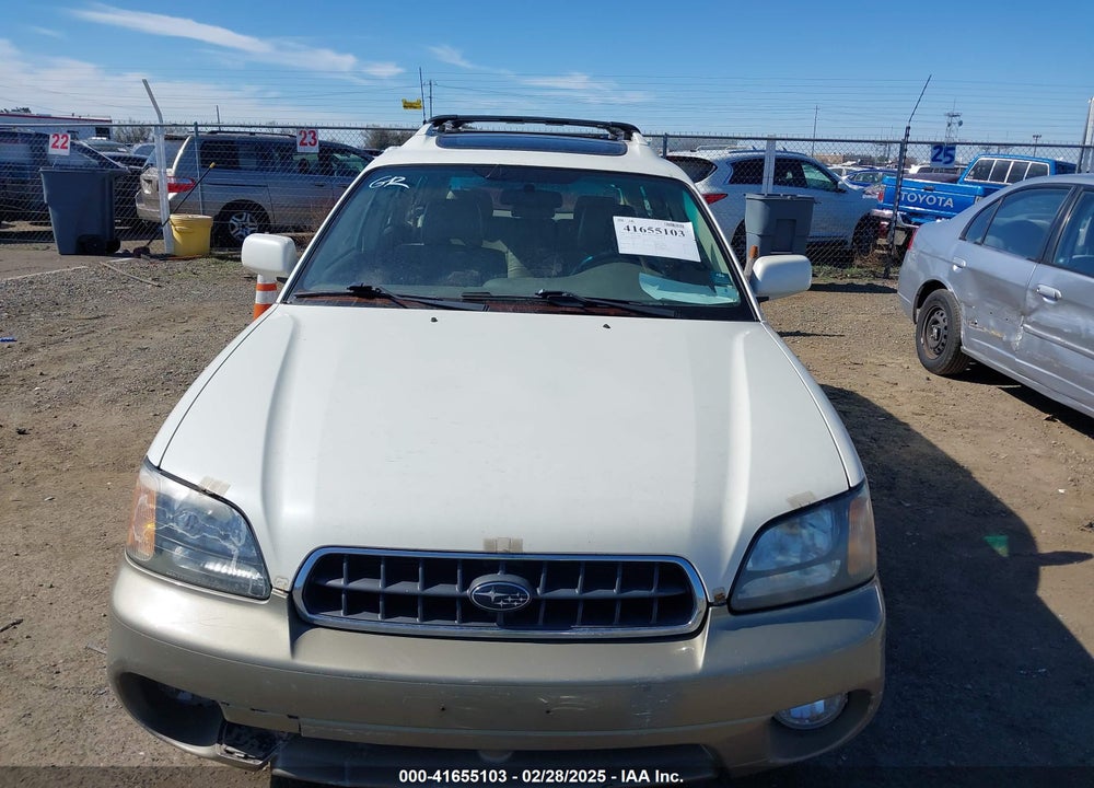 2003 SUBARU OUTBACK LIMITED VIN: 4S3BH686037637074