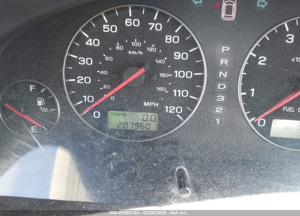 2003 SUBARU OUTBACK LIMITED VIN: 4S3BH686037637074