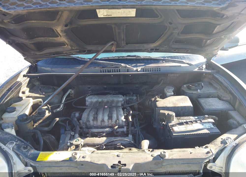 2003 HYUNDAI SANTA FE GLS/LX VIN: KM8SC73D43U447687