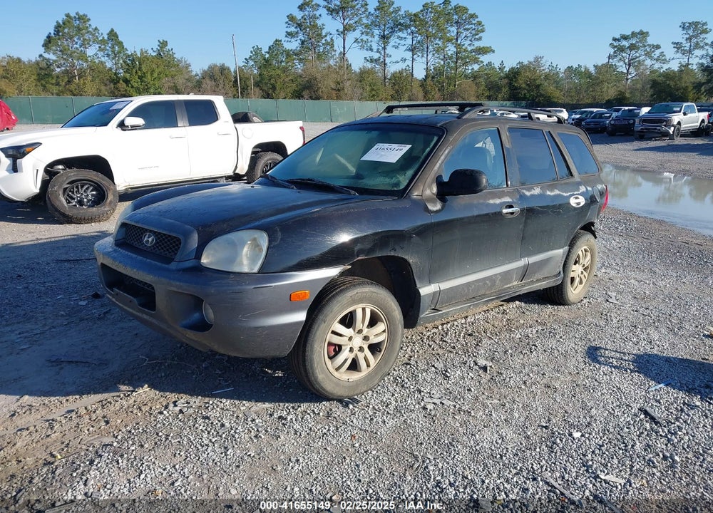 2003 HYUNDAI SANTA FE GLS/LX VIN: KM8SC73D43U447687
