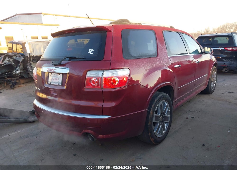2011 GMC ACADIA DENALI VIN: 1GKKRTED0BJ211485