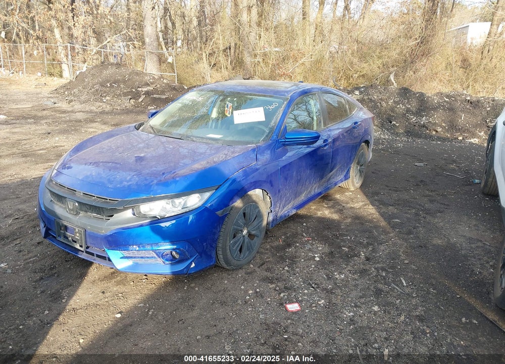 2016 HONDA CIVIC VIN: 19XFC1F31GE220645