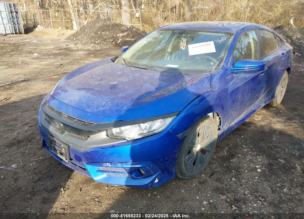 2016 HONDA CIVIC VIN: 19XFC1F31GE220645