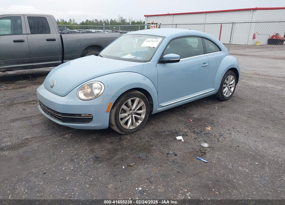 2014 VOLKSWAGEN BEETLE VIN: 3VWJL7AT0EM659291